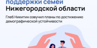 Губернатор Нижегородской области Глеб Никитин объявил 2025-2030 годы Пятилетием семьи в Нижегородской области - Город Кулебаки